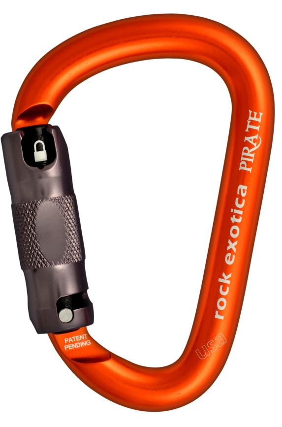 Rock Exotica C1 A Pirate Auto Lock Aluminum Carabiner from GME Supply