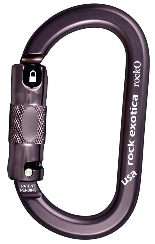 Rock Exotica RockO Auto Lock Aluminum Carabiner from GME Supply