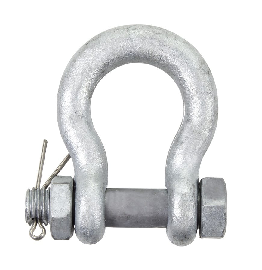 Chicago Hardware Galvanized Bolt Type Shackle
