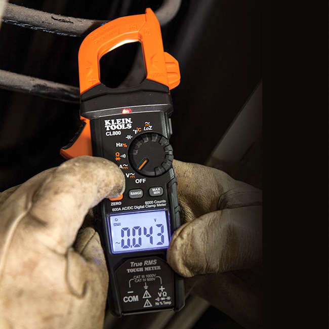 Digital Clamp Meter AC/DC Auto-Ranging from GME Supply