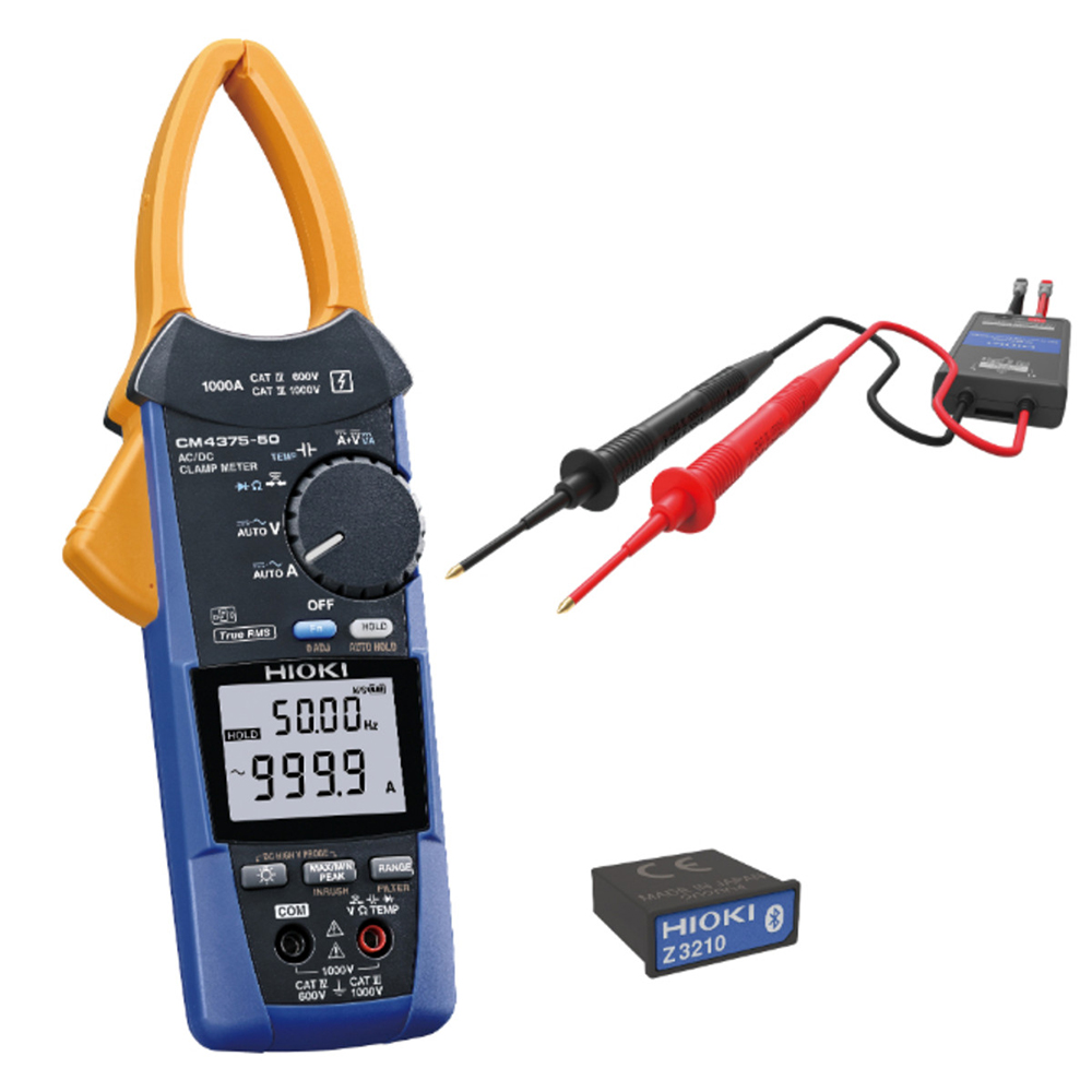 Hioki AC/DC High Voltage Clamp Meter with Wireless Adapter GME Supply