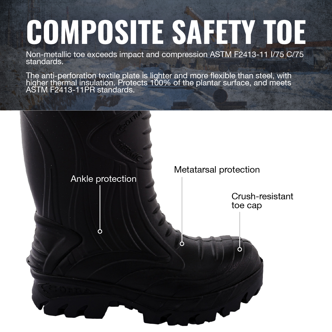 Cofra Thermic Insulated Met Guard Work Boots with Composite ToeCofra Thermic Insulated Met Guard Work Boots with Composite Toe from GME Supply