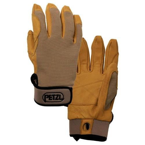 Petzl K52 Cordex Lightweight Tan Belay and Rappel Gloves from GME Supply