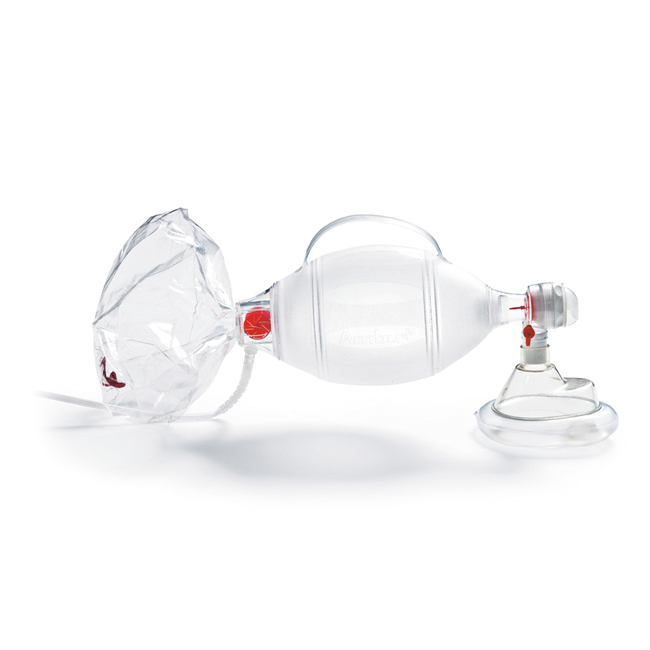 Ambu SPUR II Adult Disposable Resuscitator (CPR Bag Valve Mask)