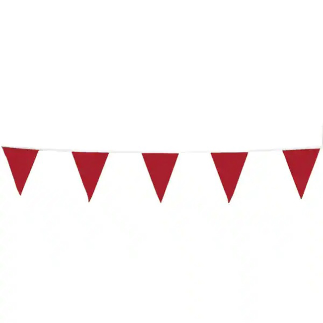 Cortina Safety Red Vinyl Pennant from GME Supply