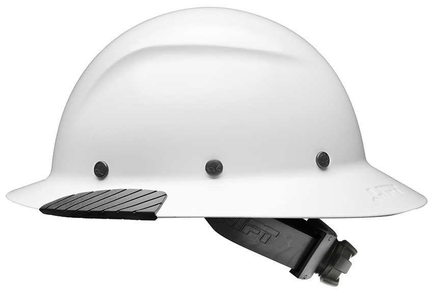 white carbon fiber hard hat