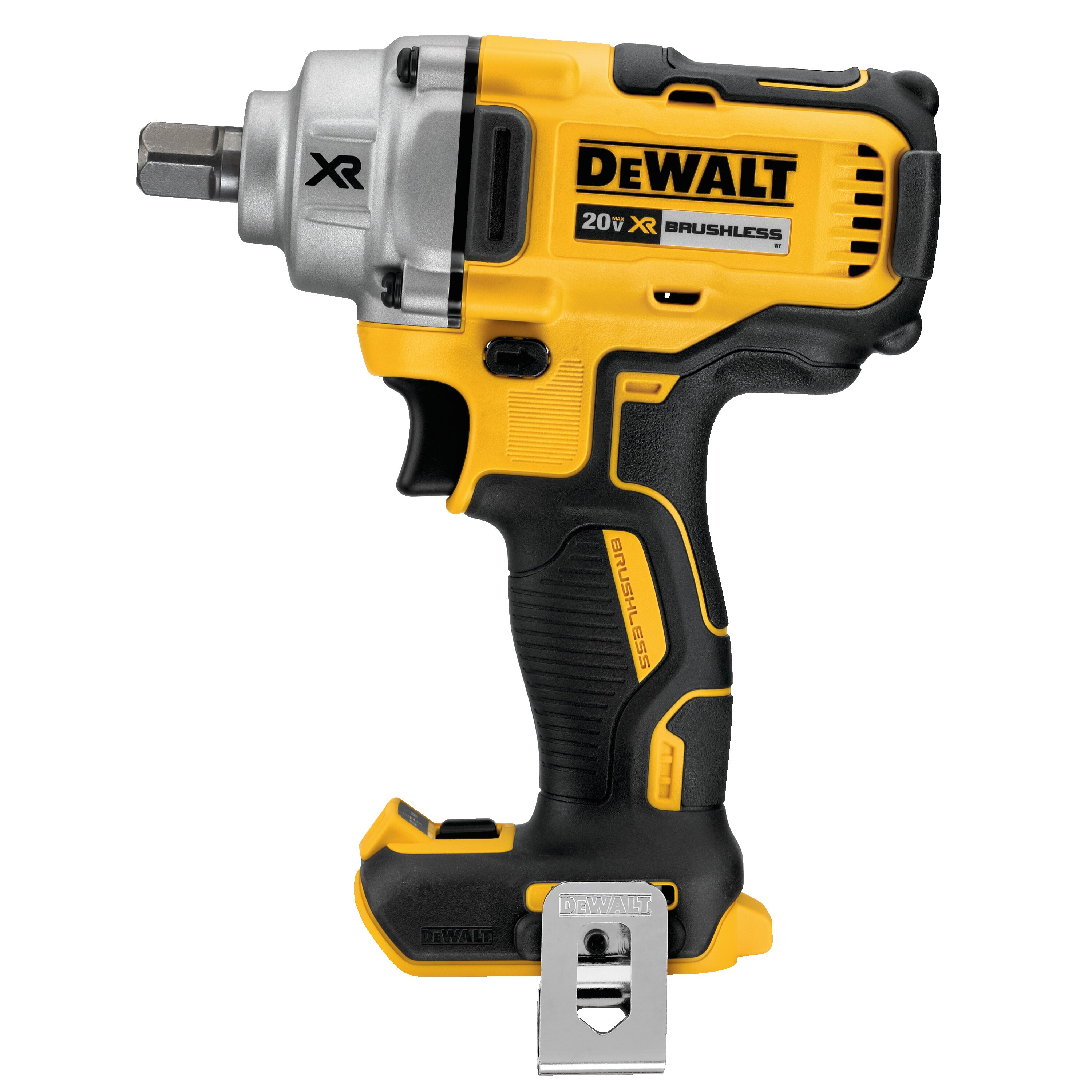 DeWALT 20V MAX XR 1/2 Inch Cordless Impact Wrench with Detent Pin Anvil (Tool Only) from GME Supply