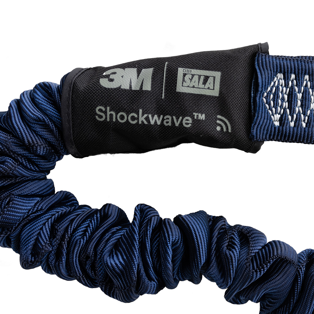 3M DBI-SALA ShockWave F2 100% Tie-Off Rescue Stretch Web Shock-Absorbing Lanyard 6 ft from GME Supply