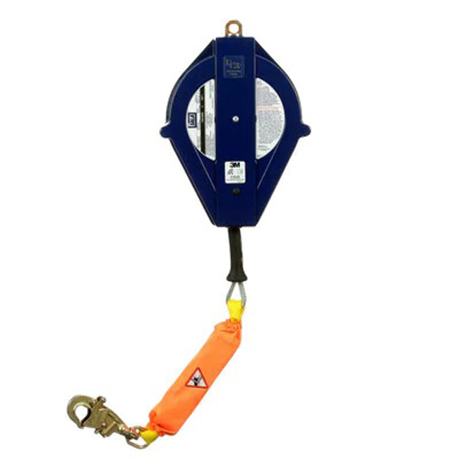 3M DBI-SALA Ultra-Lok 55 Foot Galvanized Cable Leading Edge Self-Retracting Lifeline with Aluminum Housing from GME Supply