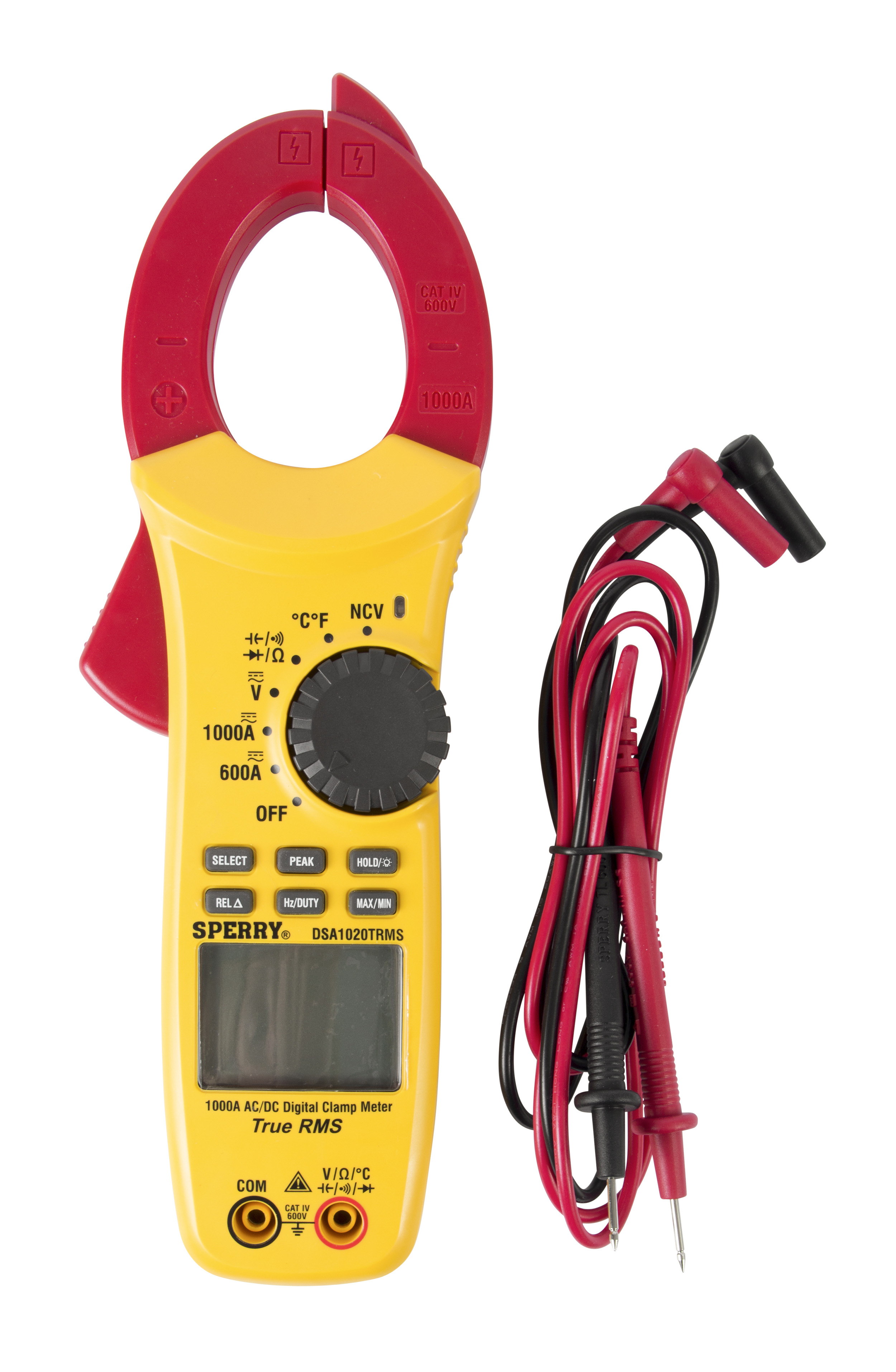 Sperry Instruments Digital Snap-Around Clamp Meter (True RMS) from GME Supply