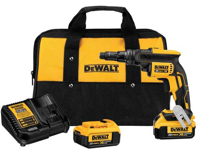 DeWALT 20V MAX XR VersaClutch Adjustable Torque Screwgun Kit