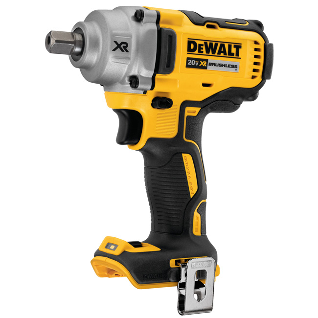 DeWALT 20V MAX XR 1/2 Inch Cordless Impact Wrench with Detent Pin Anvil (Tool Only) from GME Supply