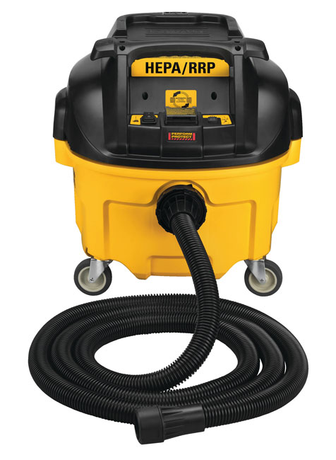 DeWalt 8 Gallon HEPA Dust Extractor with Automatic Filter Cleaning | DWV010 from GME Supply