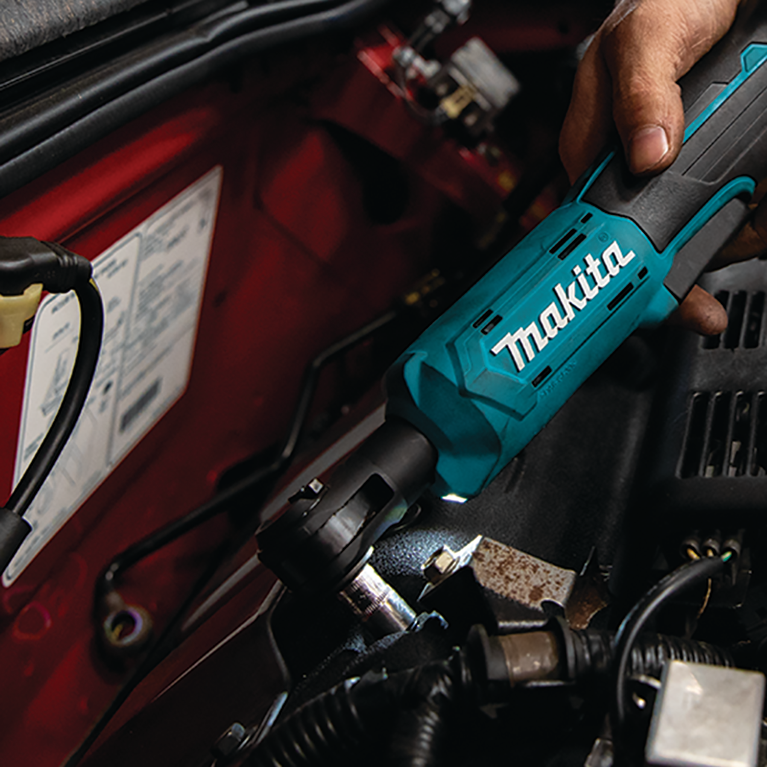 Makita 18V LXT Cordless 3/8 Inch x 1/4 Inch Square Driver Ratchet (Tool Only) from GME Supply