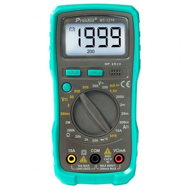 Eclipse 3 1/2 Compact Digital Multimeter from GME Supply