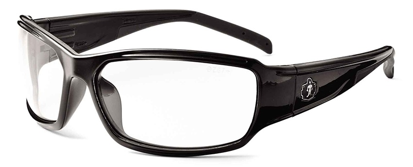 Ergodyne Thor Safety Glasses Black Clear Lens from GME Supply