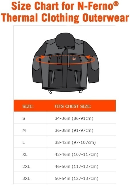 Ergodyne 6466 N-Ferno Thermal Jacket from GME Supply