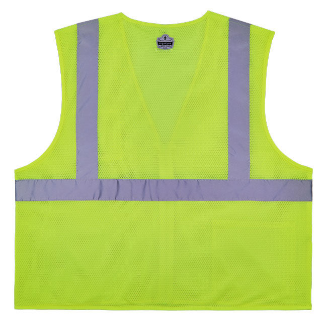 GloWear 8256Z Class 2 Self-Extinguishing Hi-Vis Safety Vest | 8256 from GME Supply