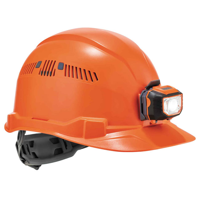 Ergodyne Skullerz 8972LED Class C Cap-Style Hard Hat + LED Light with Ratchet Suspension from GME Supply