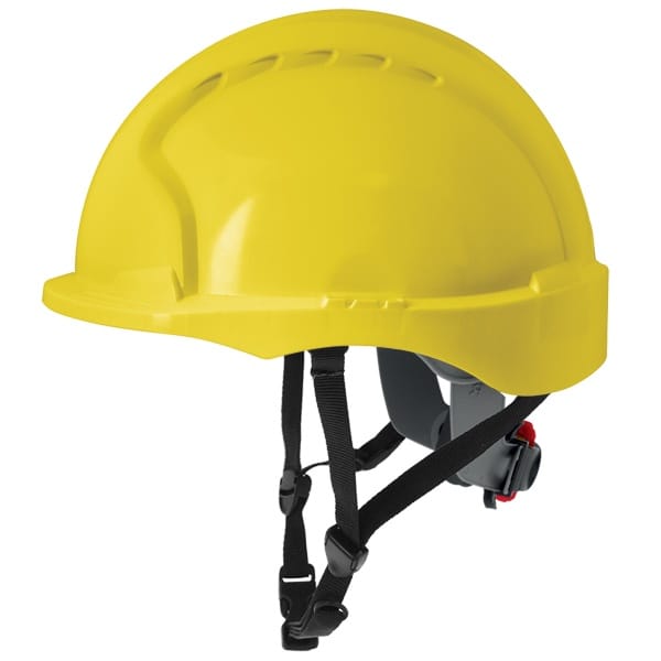 EVO 6151 Deluxe Wheel Ratchet Hard Hat- Short Brim, Non-Vented