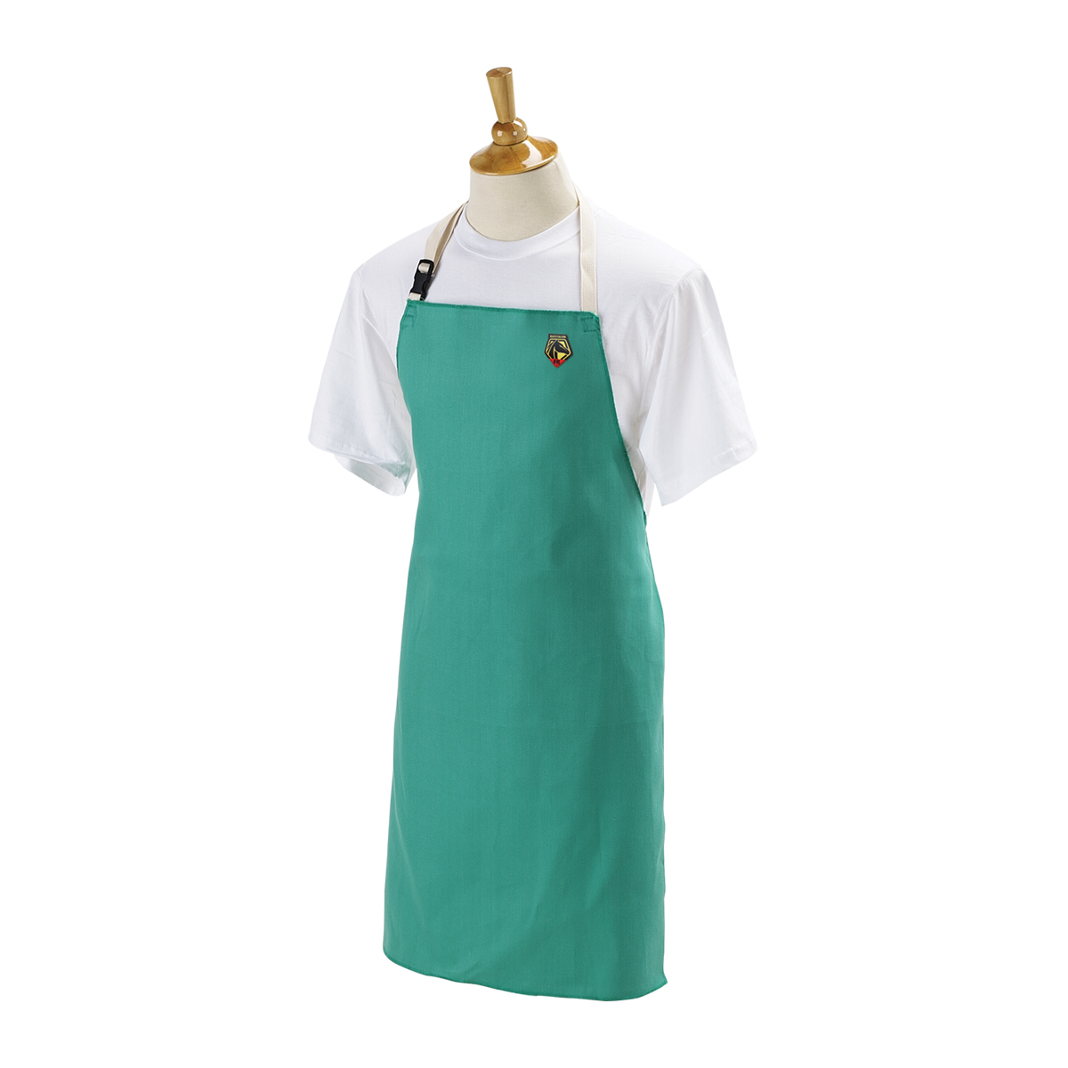 Black Stallion 36 Inch Flame-Resistant Cotton Bib Apron from GME Supply