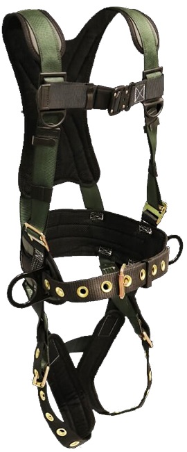 French Creek Stratos Construction Full Body Harness with Belt from GME Supply
