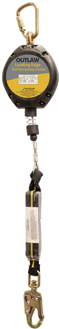 French Creek Outlaw Leading Edge Self Retracting Lifeline - Galvanized Wire from GME Supply