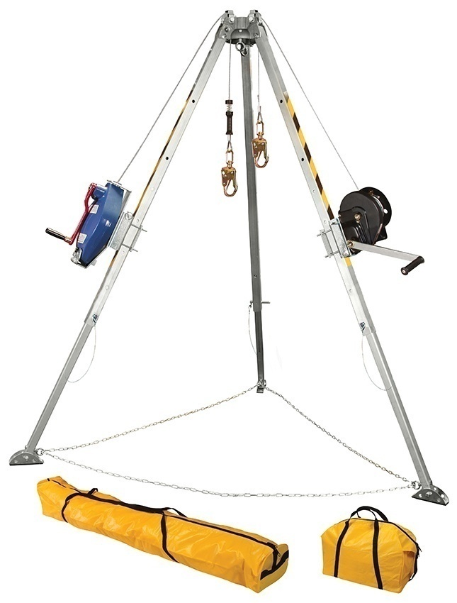 FallTech 7508 Tripod Kit With Galvanized Cable from GME Supply