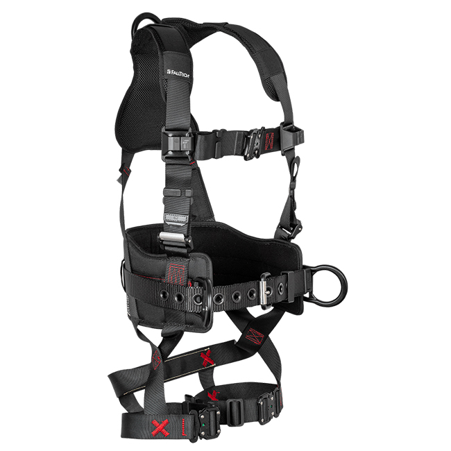 FallTech Iron 3 D-Ring Construction Harness with Quick Connect Legs from GME Supply