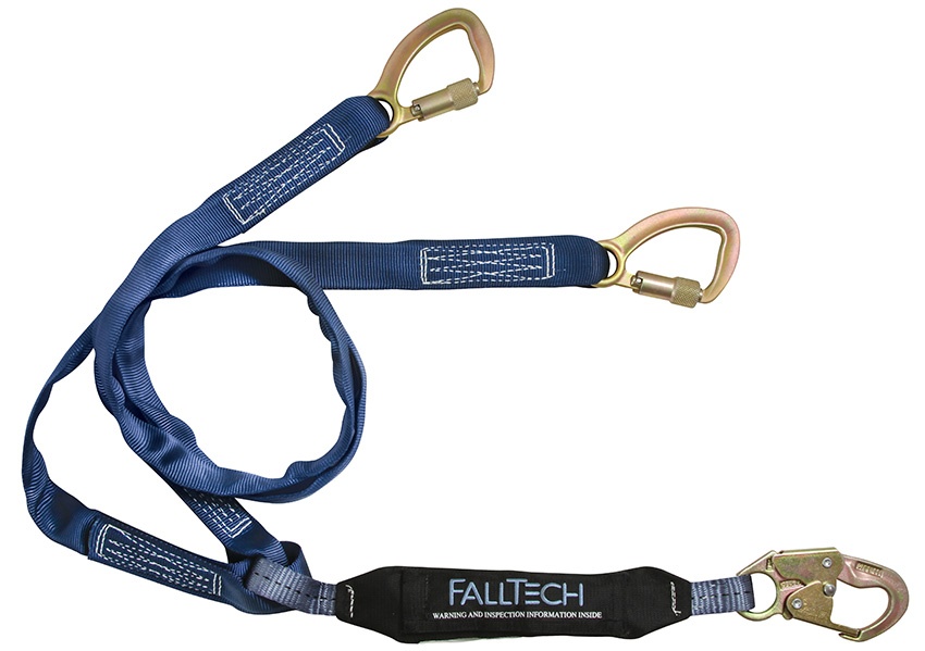 FallTech WrapTech Y-Leg Tie-Back Lanyard - 6 Foot from GME Supply