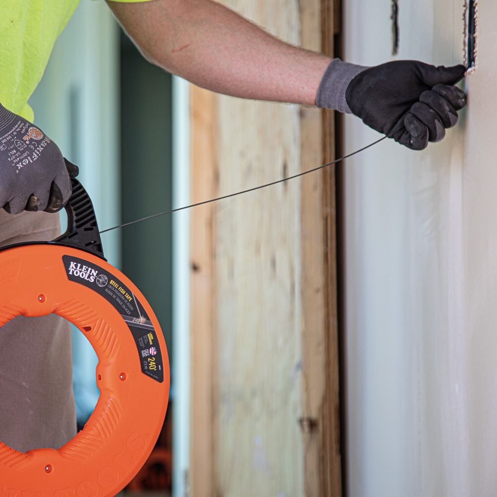 Klein Tools 56334 Steel Fish Tape (1/8"x240')