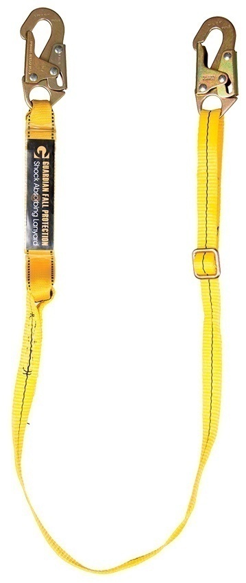 Guardian 01285 Adjustable Shock Absorbing Lanyard from GME Supply