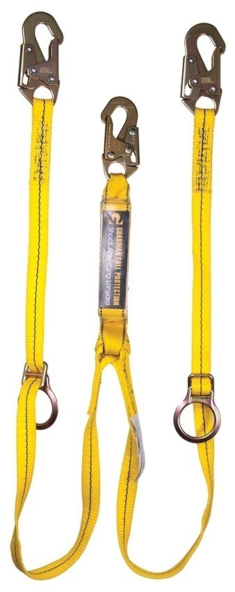 Guardian 01291 Tie-Back Shock Absorbing Lanyard from GME Supply