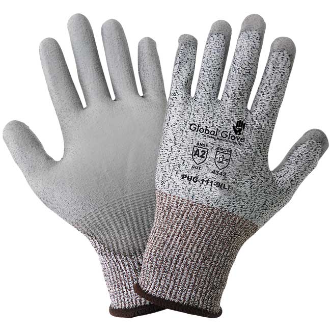 Polyurethane Coated Cut Resistant Gloves (12 Pair) from GME Supply