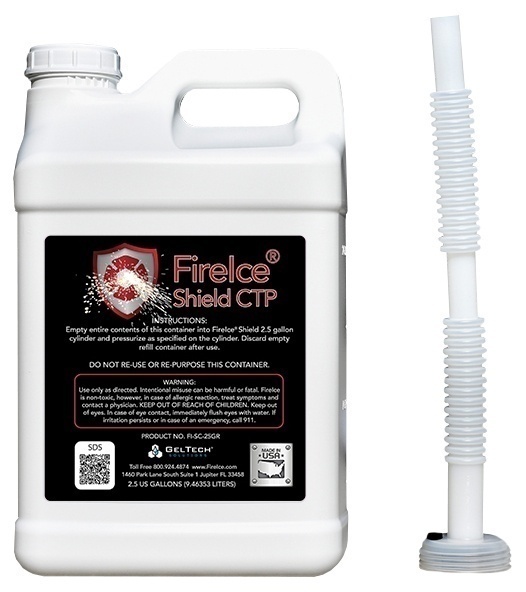 GelTech FireIce Shield CTP 2.5 Gallon Pre-Mixed Refill from GME Supply