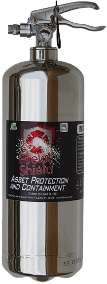 GelTech FireIce Shield 64 FL OZ Asset Protection Canister from GME Supply