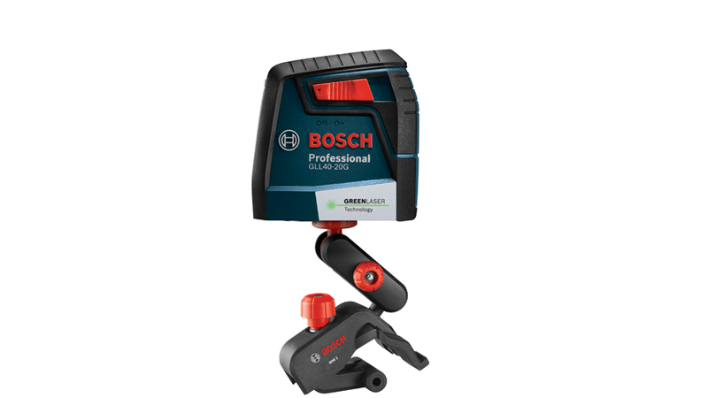 Bosch Self-Leveling Green-Beam Cross-Line Laser from GME Supply