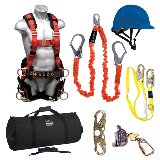 Basic Tower Climbing Fall Protection Kit from GME Supply