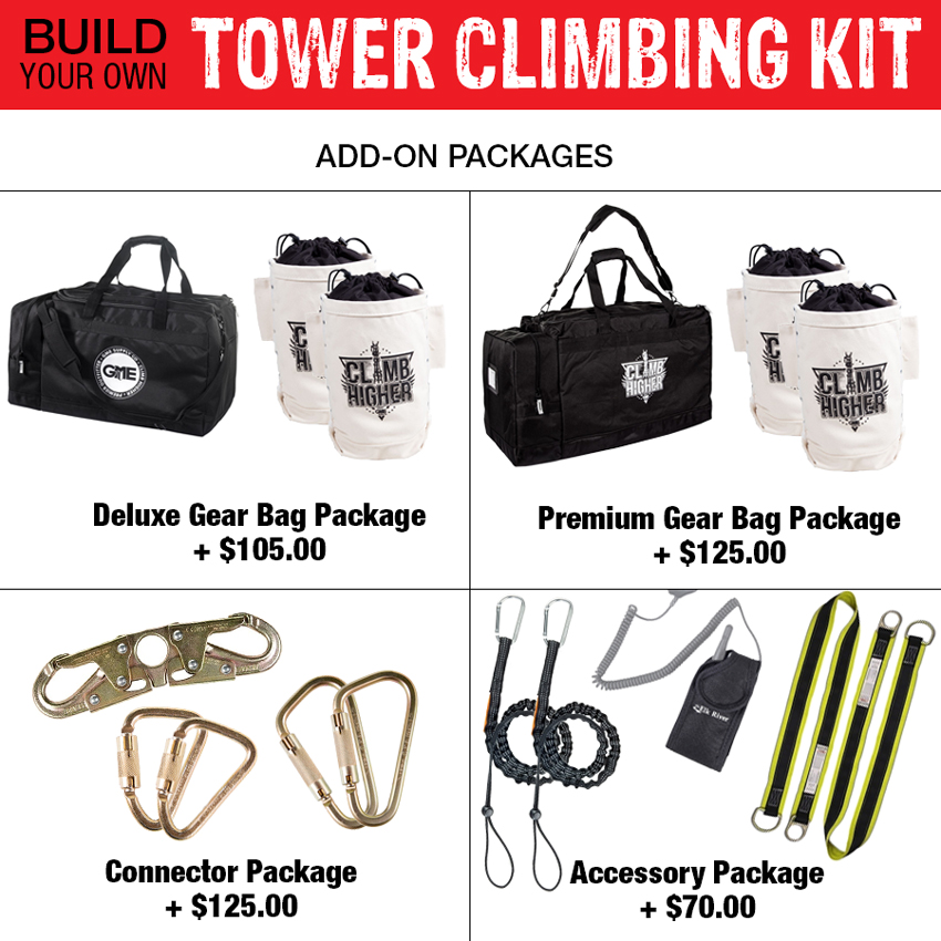 GME Supply 90099 Build Your Own Tower Climbing Kit - Add-On Packages from GME Supply