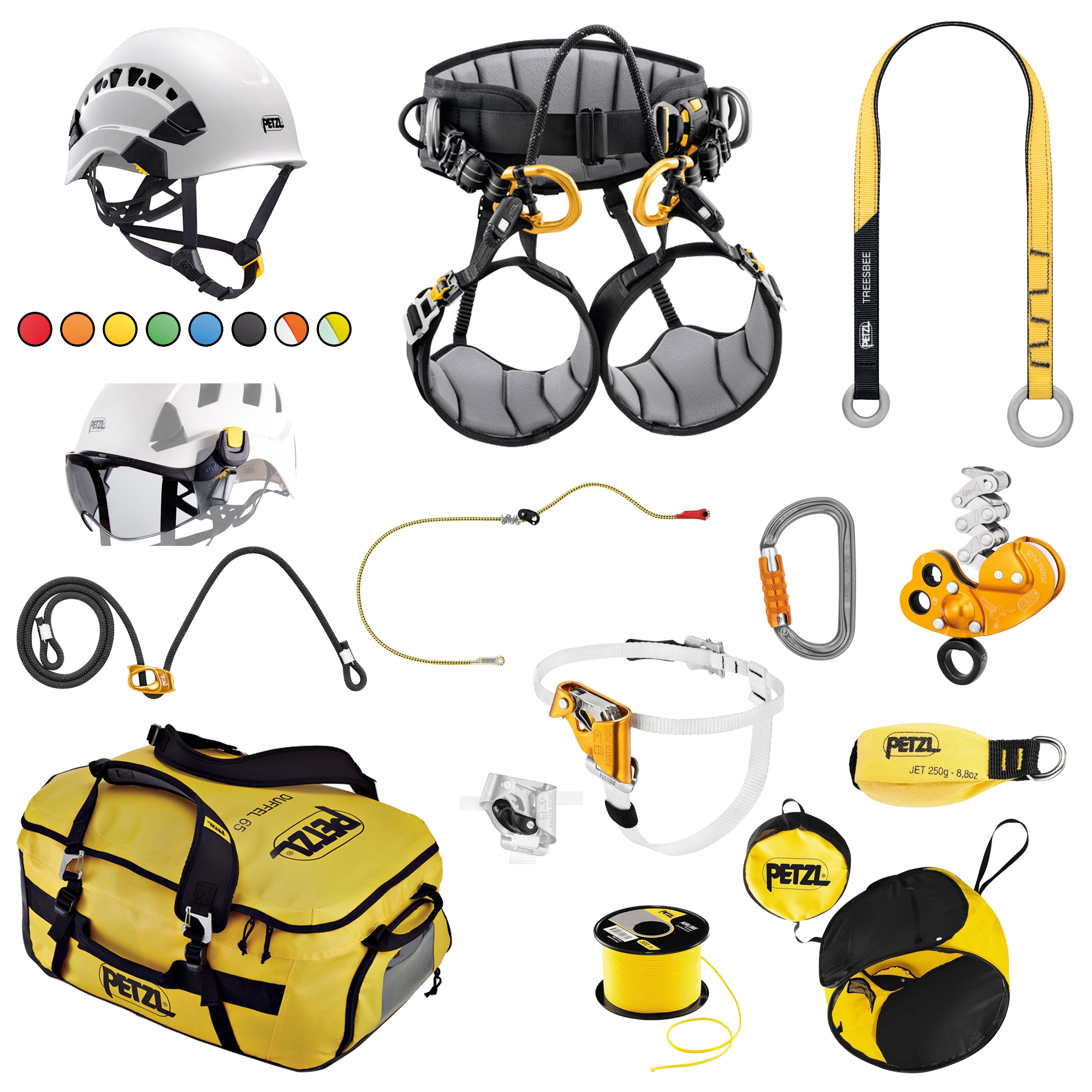 GME x Petzl MRS Moving Rope System Tree Care Technician Kit from GME Supply