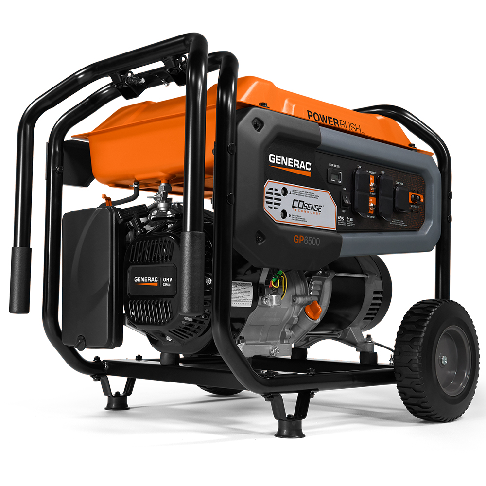 Generac GP Series 6500 Cosense Portable Generator from GME Supply