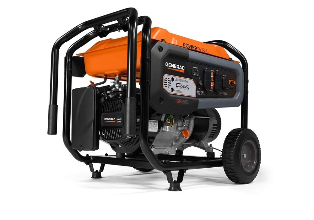 Generac GP Series 6500 Cosense Portable Generator from GME Supply