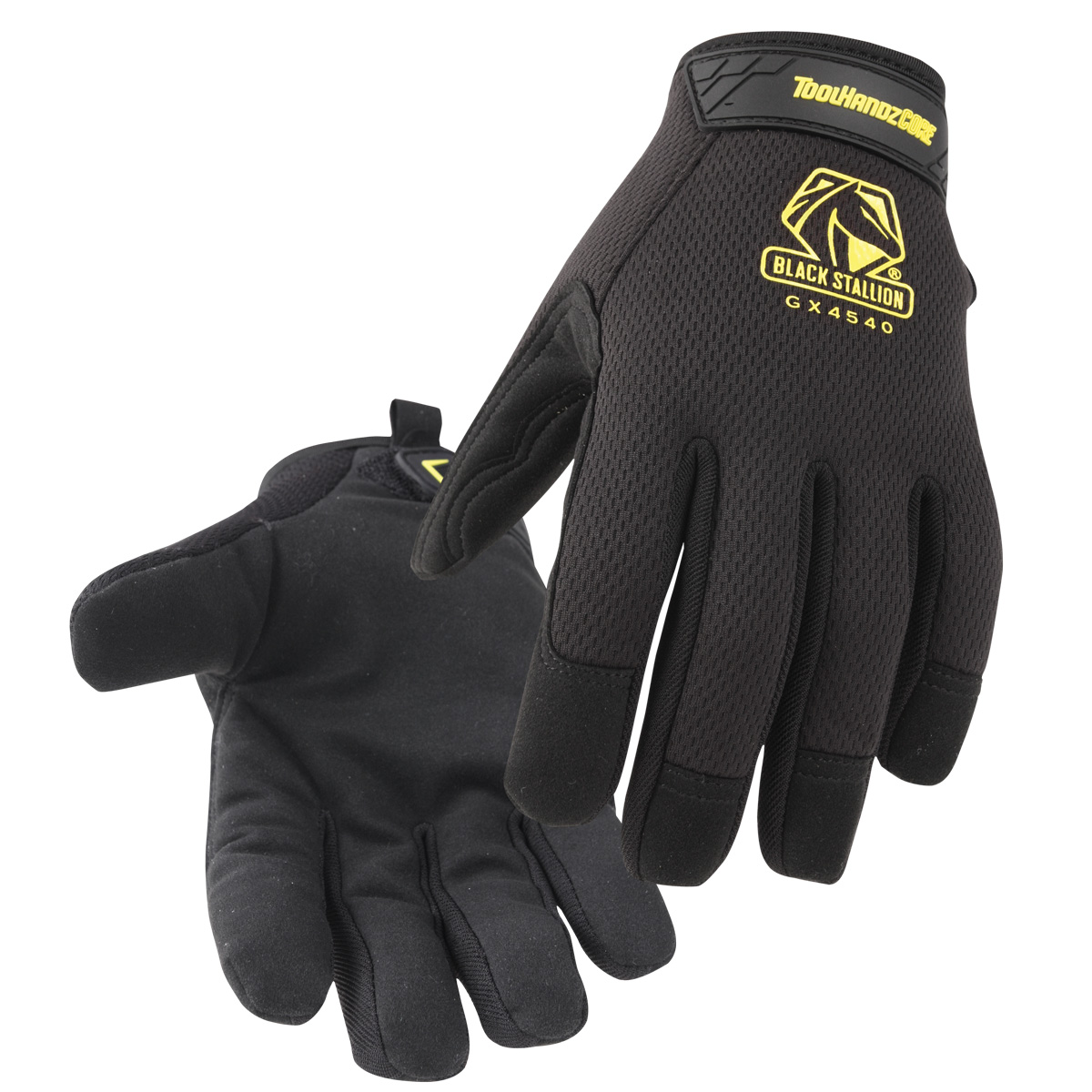 Black Stallion ToolHandz CORE Multiuse Mechanics Gloves from GME Supply