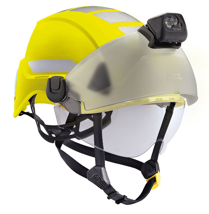 Hi-Viz Yellow with Protector for VIZIR Shadow, VIZIR Shadow, and Headlamp from GME Supply