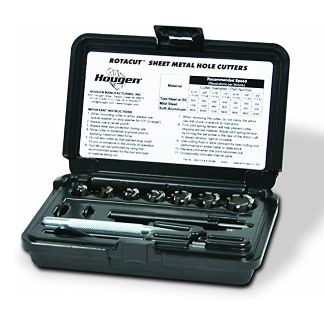 Hougen 13/16 In. X 6 In. 12,000-Series Annular Cutter Stack Cut 6 - View #3