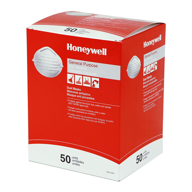 Honeywell Nuisance Particulate Disposable Dust Mask |RWS-54001 from GME Supply
