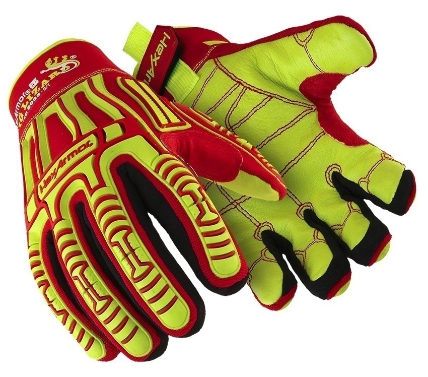 HexArmor Rig Lizard Arctic Leather Palm 2033 Gloves from GME Supply