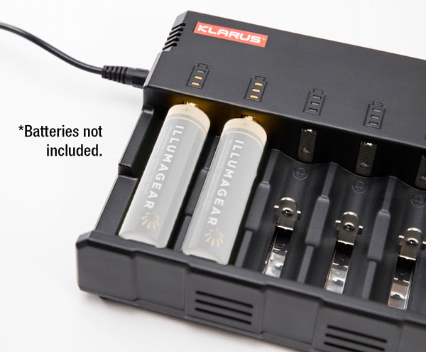 Illumagear Klarus C8 8-Bay Universal Battery Charger from GME Supply