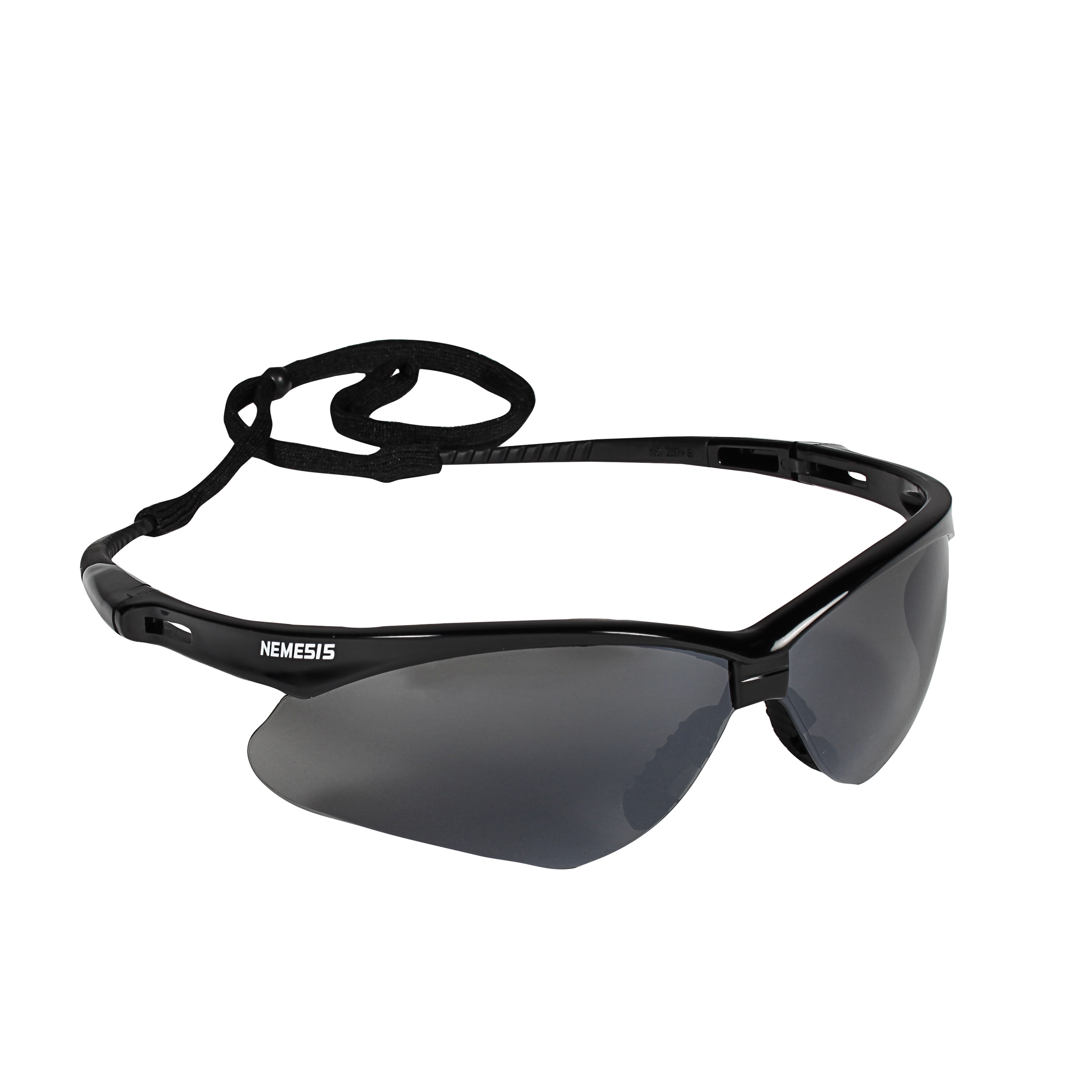 Nemesis Inferno Safety Glasses with Smoke Lens and Black Frame from GME Supply