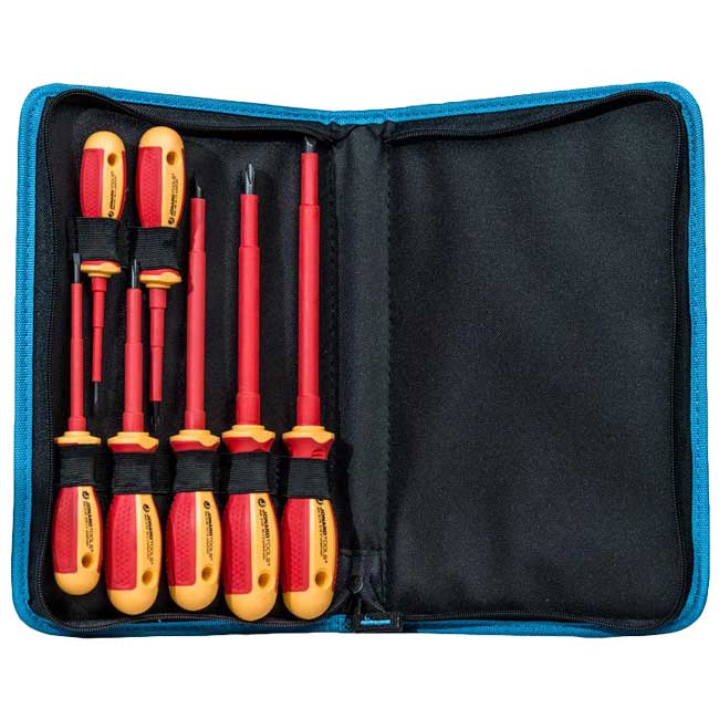 Jonard 7 Piece Insulated Screwdriver KIT from GME Supply